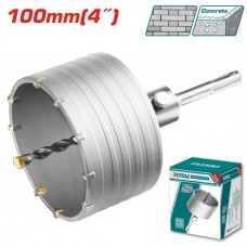 Total Διαμαντοκορώνα Μπετού SDS-Plus 100mm 1τμχ TAC431001 Total Διαμαντοκορώνα Μπετού SDS-Plus 100mm 1τμχ TAC431001